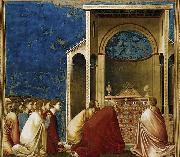 GIOTTO di Bondone The Suitors Praying oil painting on canvas